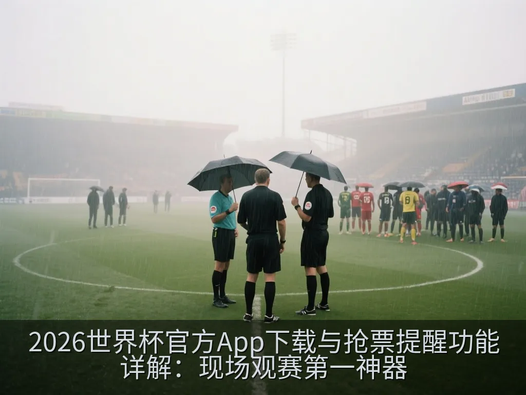 2026世界杯官方App下载与抢票提醒功能详解：现场观赛第一神器